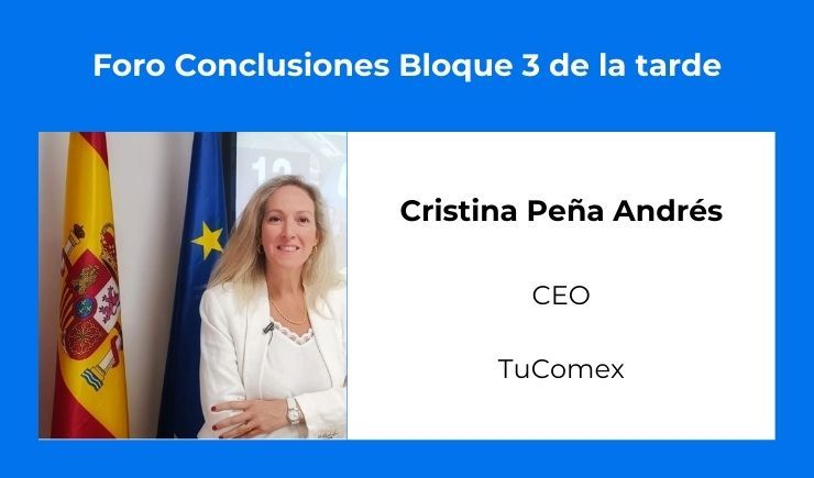 V CONGRESO TUCOMEX - CRISTINA PEÑA - FORO CONCLUSIONES BLOQUE 3 V CONGRESO TUCOMEX - CRISTINA PEÑA - FORO CONCLUSIONES BLOQUE 3
